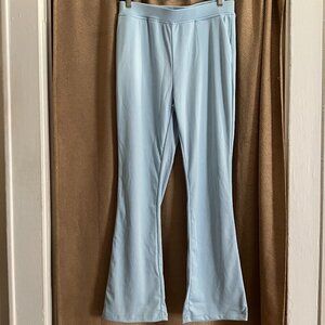 Pale Blue Flare Pant